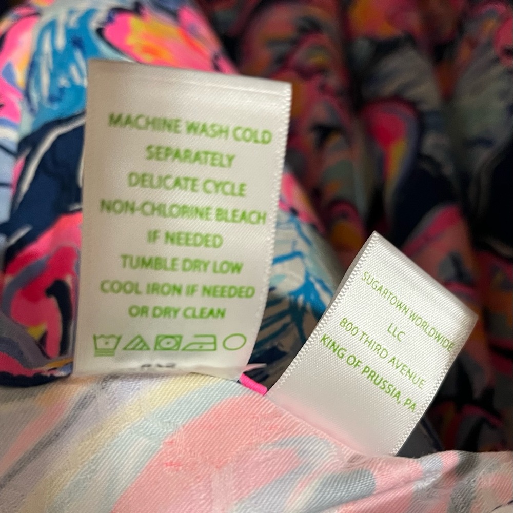 Lilly Pulitzer Floral Patterned Leggings - Picture 3 of 5